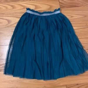 Hanna Andersson pleated tulle skirt